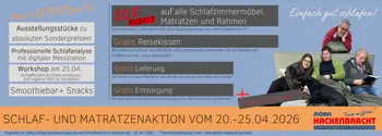 Matratzen Aktion Schlafzimmer Rabatt Mitarbeiter